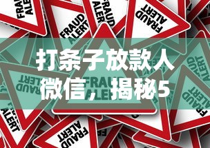 打条子放款人微信，揭秘5个最新高通过率贷款口子