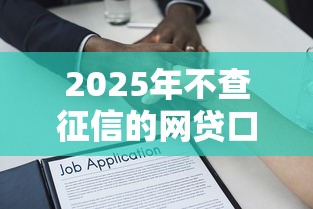 2025年不查征信的网贷口子推荐，深度解析5个无征信网贷新口子