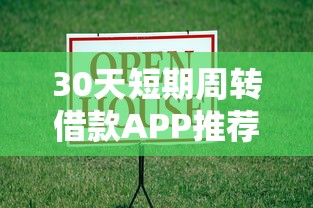 30天短期周转借款APP推荐：分析5个新贷款口子