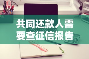 共同还款人需要查征信报告吗