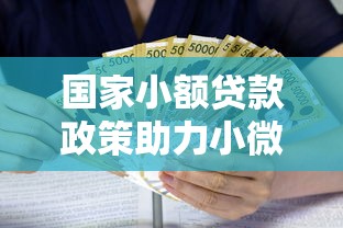 国家小额贷款政策助力小微企业融资新路径