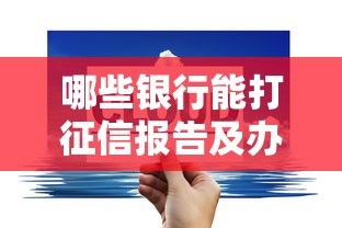 哪些银行能打征信报告及办理流程指南
