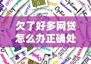 欠了好多网贷怎么办正确处理方式及应对建议