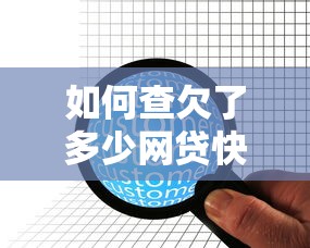如何查欠了多少网贷快速查询方法与步骤
