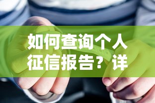 如何查询个人征信报告？详细步骤与注意事项解析