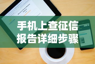 手机上查征信报告详细步骤与操作指南