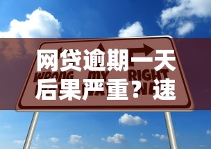 网贷逾期一天后果严重?速看应对策略 网贷逾期一天后果严重?速看应对策略