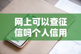 网上可以查征信吗个人信用报告在线查询方法