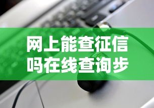 网上能查征信吗在线查询步骤及注意事项解析