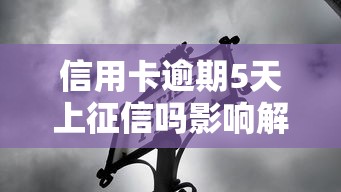 信用卡逾期5天上征信吗影响解析