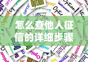 怎么查他人征信的详细步骤与方法
