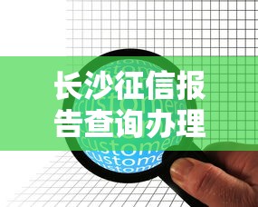长沙征信报告查询办理全指南