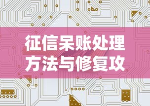 征信呆账处理方法与修复攻略
