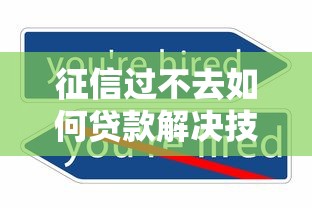 征信过不去如何贷款解决技巧与快速下款方法