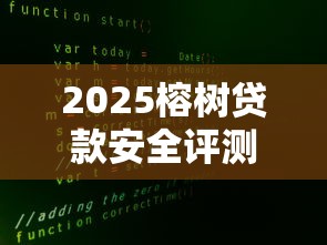2025榕树贷款安全评测：真实用户经验与风险分析