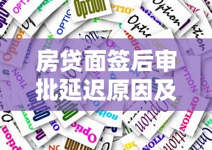 房贷面签后审批延迟原因及应对策略
