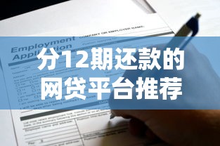 分12期还款的网贷平台推荐及申请攻略