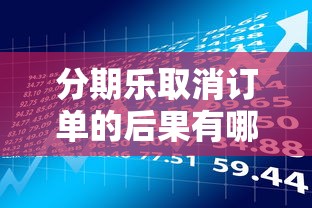 分期乐取消订单的后果有哪些？这些影响可能打乱你的贷款理财计划