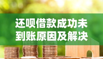 还呗借款成功未到账原因及解决办法全解析 还呗借款成功未到账原因及解决办法全解析