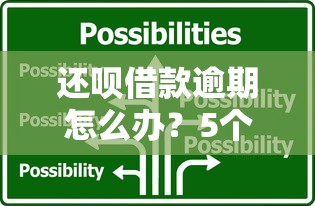 还呗借款逾期怎么办？5个应对策略解决还款难题