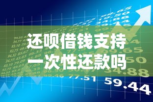 还呗借钱支持一次性还款吗？贷款理财必知要点解析