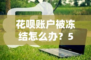 花呗账户被冻结怎么办？5个步骤教你快速解冻并恢复使用