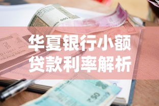 华夏银行小额贷款利率解析：贷款理财必看指南