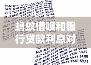 蚂蚁借呗和银行贷款利息对比：手把手教你算清真实借款成本