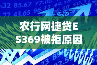 农行网捷贷ES369被拒原因及解决方法全攻略
