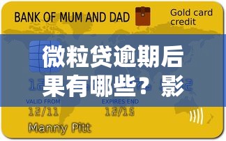 微粒贷逾期后果有哪些？影响信用、罚息及应对方法解析