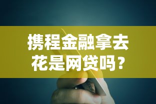 携程金融拿去花是网贷吗？贷款理财用户必看解析