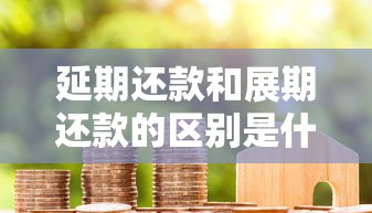 延期还款和展期还款的区别是什么？贷款用户必看指南