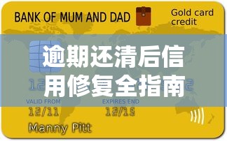 逾期还清后信用修复全指南：5步重建贷款理财信任