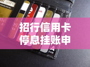 招行信用卡停息挂账申请指南：贷款理财用户必看的实用技巧