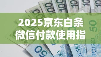 2025京东白条微信付款使用指南与贷款理财技巧