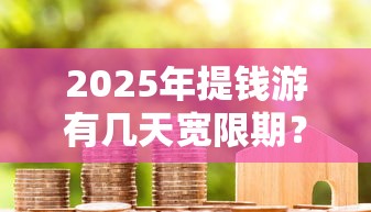 2025年提钱游有几天宽限期？贷款用户必知的还款规则解析