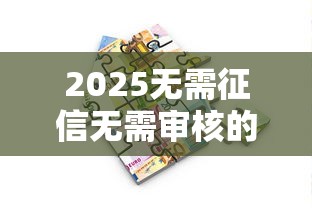 2025无需征信无需审核的贷款？真实情况与避坑指南