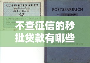 不查征信的秒批贷款有哪些？避坑指南与理财建议