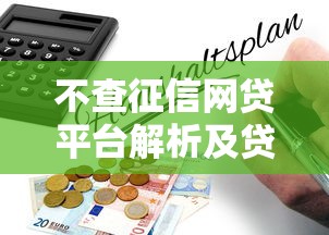 不查征信网贷平台解析及贷款避坑指南