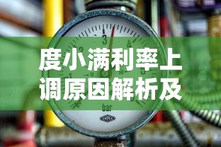 度小满利率上调原因解析及贷款用户应对策略