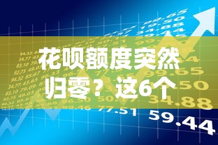 花呗额度突然归零？这6个贷款理财原因必须了解！