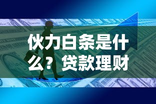 伙力白条是什么？贷款理财用户必知的5大核心知识点