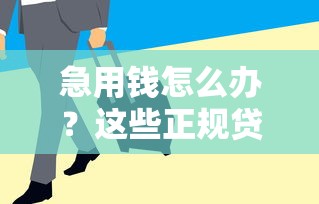 急用钱怎么办？这些正规贷款平台审核快通过率高
