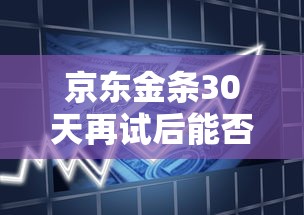 京东金条30天再试后能否借款？真实情况与贷款避坑指南