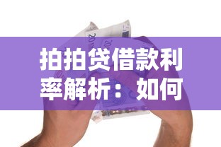 拍拍贷借款利率解析：如何选择适合你的贷款方案