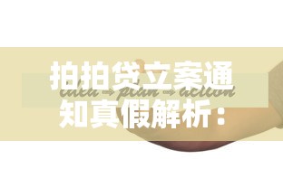 拍拍贷立案通知真假解析：投资人如何应对风险
