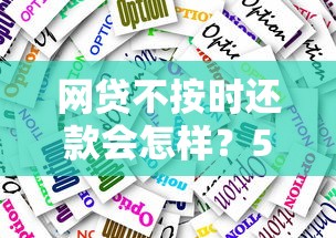 网贷不按时还款会怎样？5大后果及应对方法全解析！