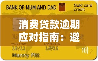 消费贷款逾期应对指南：避免征信受损的5个实用方法