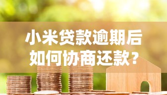 小米贷款逾期后如何协商还款？贷款用户必看攻略