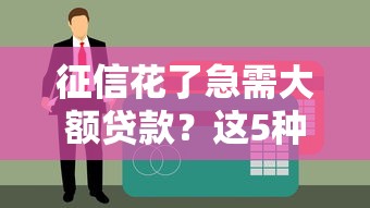 征信花了急需大额贷款？这5种方式不看征信和负债